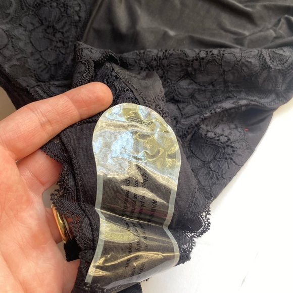 We are HAH/Free People Back Off Bodysuit Noir Size S - Picture 8 of 16